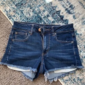 American Eagle hi rise shortie shorts Sz. 6